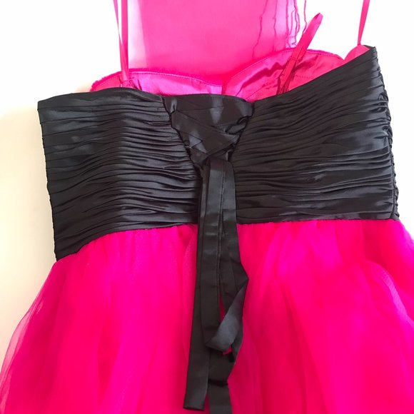 NWT Anny Lee Colorblock Waist Puffy skirt Formal Princess Homecoming Gown L, XL - Picture 6 of 10